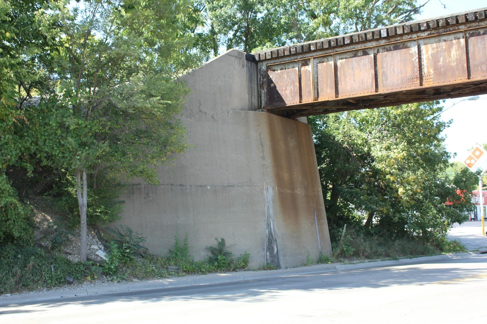 West abutment